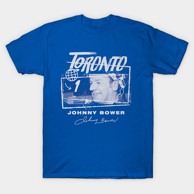 Johnny Bower Toronto Tones T-Shirt by lavonneroberson